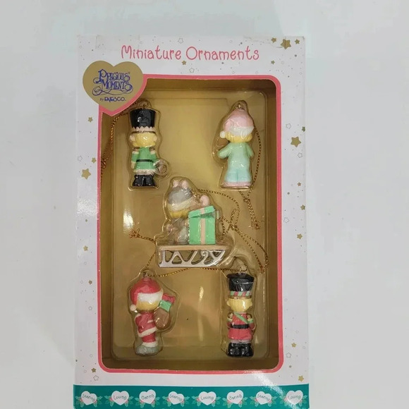 precious moments miniature ornaments - Picture 2 of 5